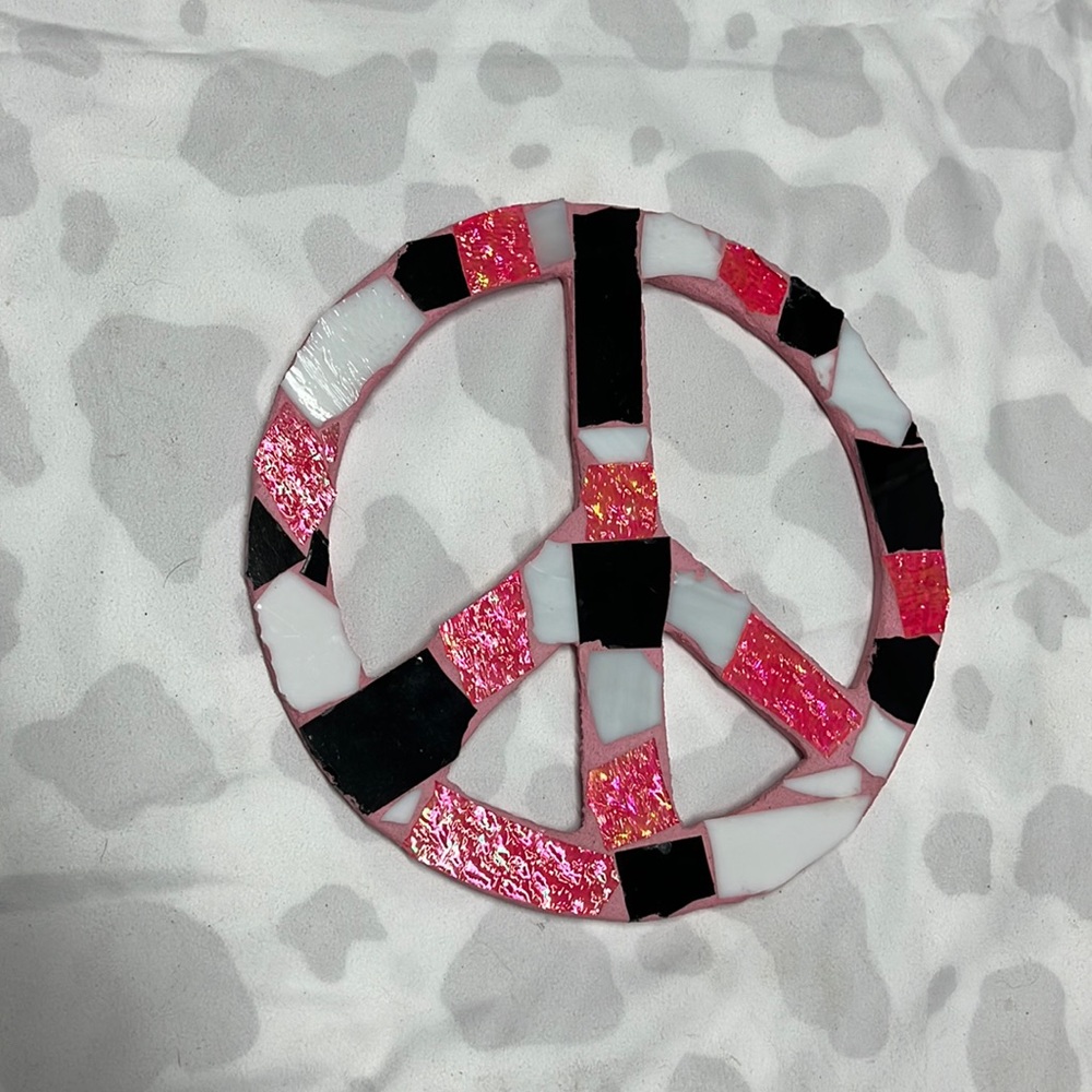 Peace sign decoration
